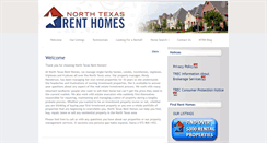 Desktop Screenshot of northtexasrenthomes.com